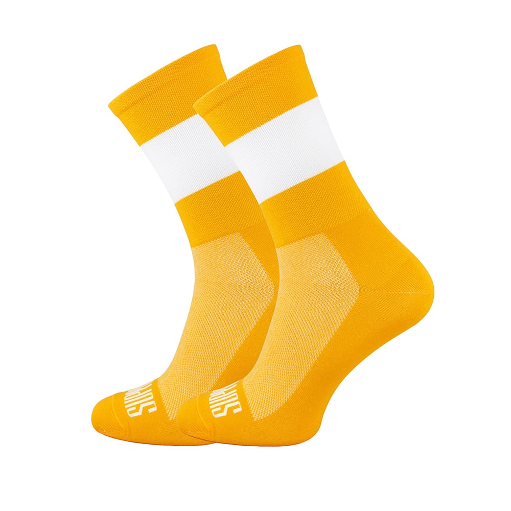 Skarpetki kolarskie BLOCK'S YELLOW