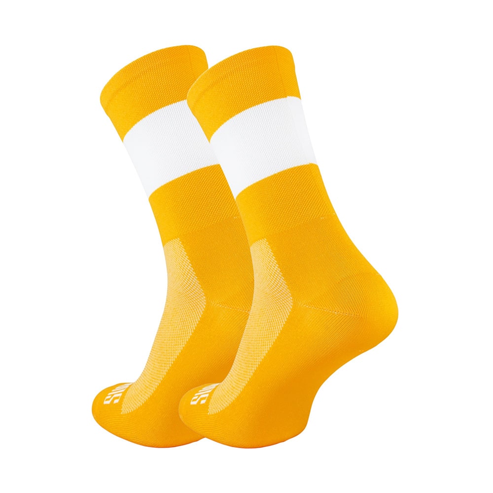 Skarpetki kolarskie BLOCK'S YELLOW - obrazek 3